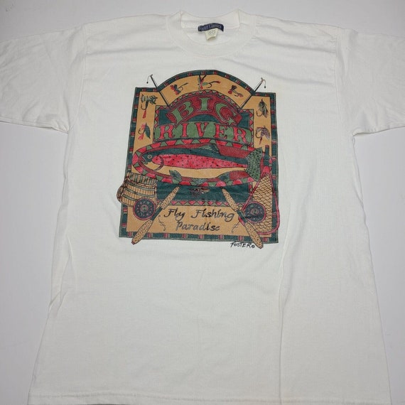 Vintage Foster Classics Fly Fishing T-Shirt Foster