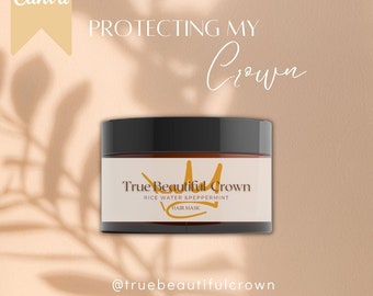 Minimalistic Clean Editable Cosmetic Jar Label Template, Printable Beauty Product Label Design, DIY Custom Cosmetic Labels, 2oz