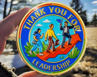 Leaders and Partners Challenge Celebrating Leadership Team Incentive Token Motivational Gifts for Men & Women to Encourage Team Spirit