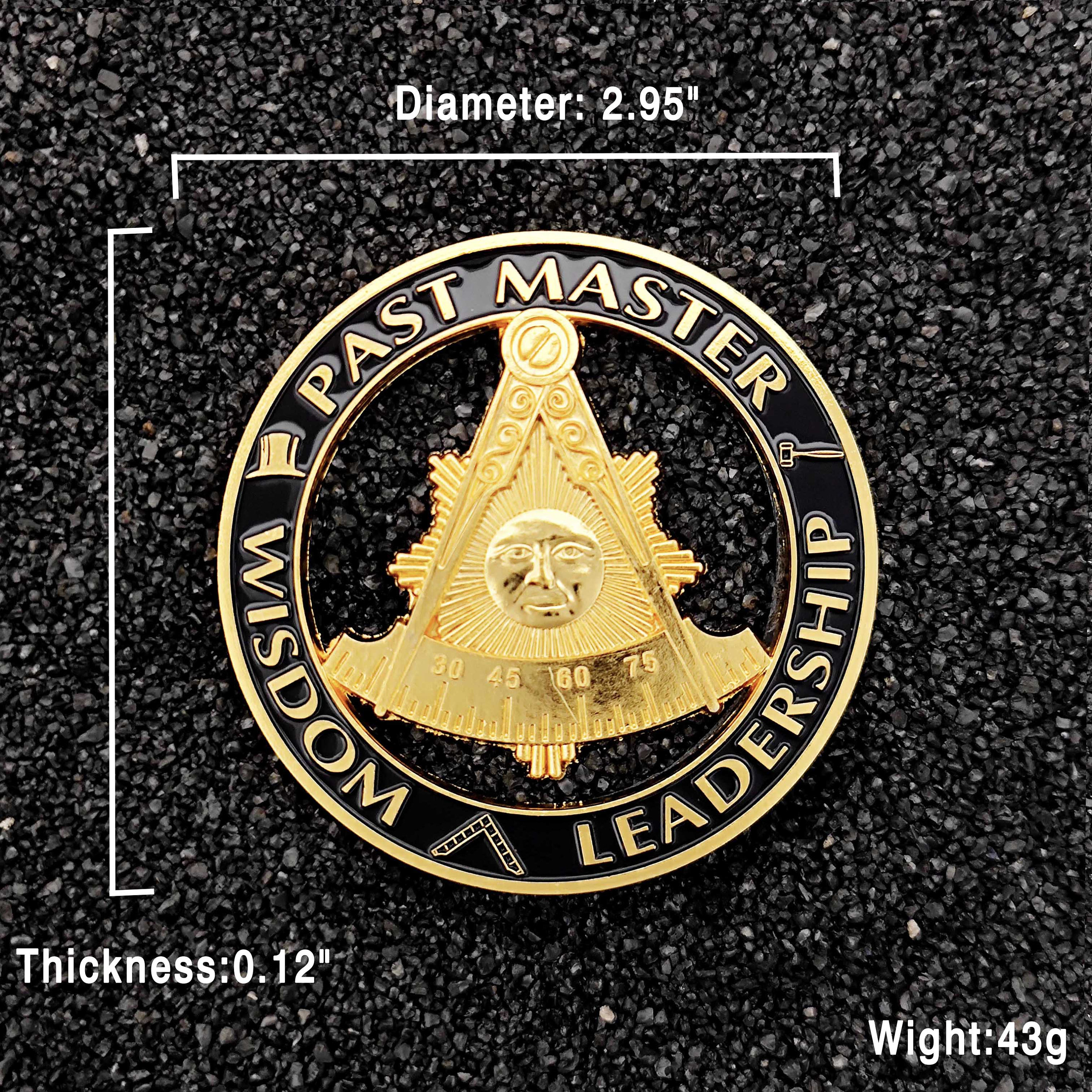 Decalcomania Per Paraurti Auto Emblema Massonico Del Passato - Foto 9