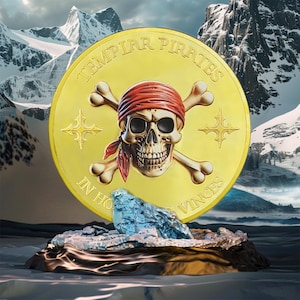 Grand Voyage Challenge-munten - Herdenkingsmunten Captain's Call - Piratenvlagmunten Cadeaumunten piratenthema