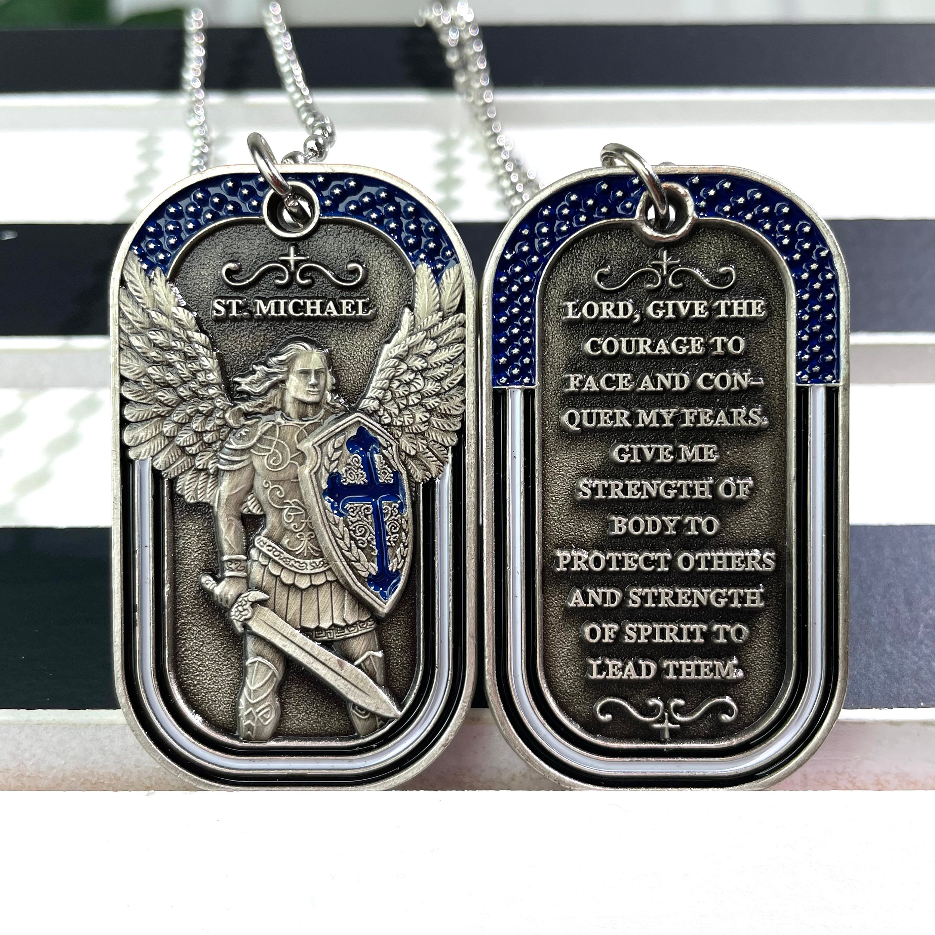 Forever In My Heart Men's Dog-tag Necklace – Resting Angels