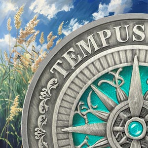 Memento Mori Coin: Deep-Sea Skull, Stoic Reminder image 9