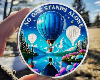 Journey of Hope AA Chip Customizable year Toward Unity and Hope Sobriety Coin-Daily Sober Medallions One Day at a Time Gifts for Men & Women