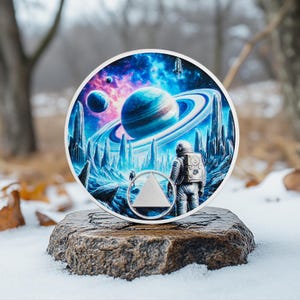 Self-Universe AA Chip Customizable year Lost and Redeemed Gift Sobriety Coin-Daily Sober Medallions One Day at a Time Gifts for Men & Women