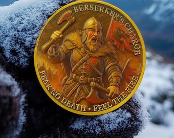 Power of the Bear - Berserker Coin Viking Coin: Norse Mythology Commemorative