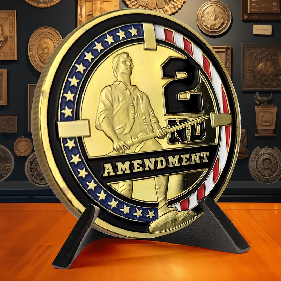 Second Amendment Commemorative Coin - United States Constitution Rights ...