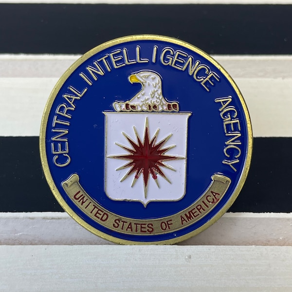 Cia Badge Etsy