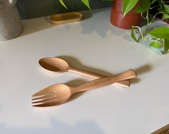Salad Servers | Handmade Serving Utensils | Lewis Set