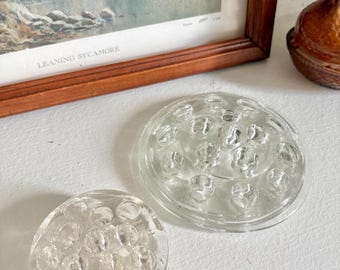 Vintage Glass Flower Frog