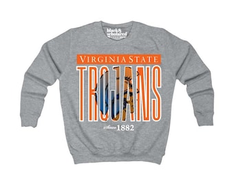 Virginia State University Trojans™ Large Font Sweatshirt