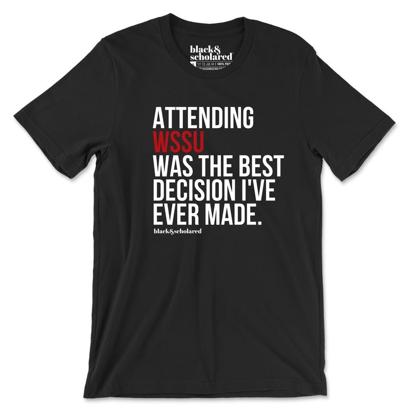 Black Educated HBCU Youth Sweatshirt Headstrong Blessed Confident Undaunted TS02 main image 0