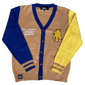 North Carolina A&T State University™ Varsity Cardigan Sweater image 2