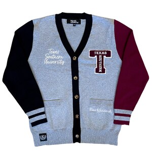 Rare vintage University of TX longhorns game day cardigan cartoon sales cardiagn L