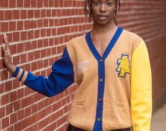 North Carolina A&T State University™ Varsity Cardigan Sweater