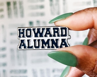 Howard™ Alumna Enamel Lapel Pin