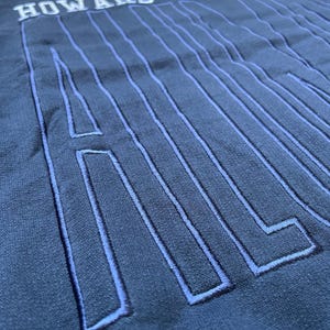 Howard University™ ALUMNI Large Embroidered Sweatshirt - Etsy