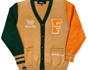 Florida A&M University™ Varsity Cardigan Sweater