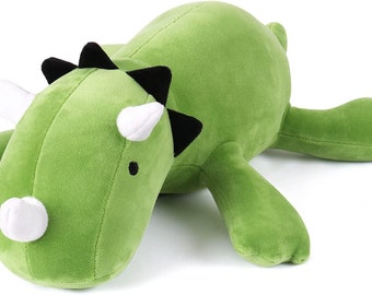 weighted stuffed dino