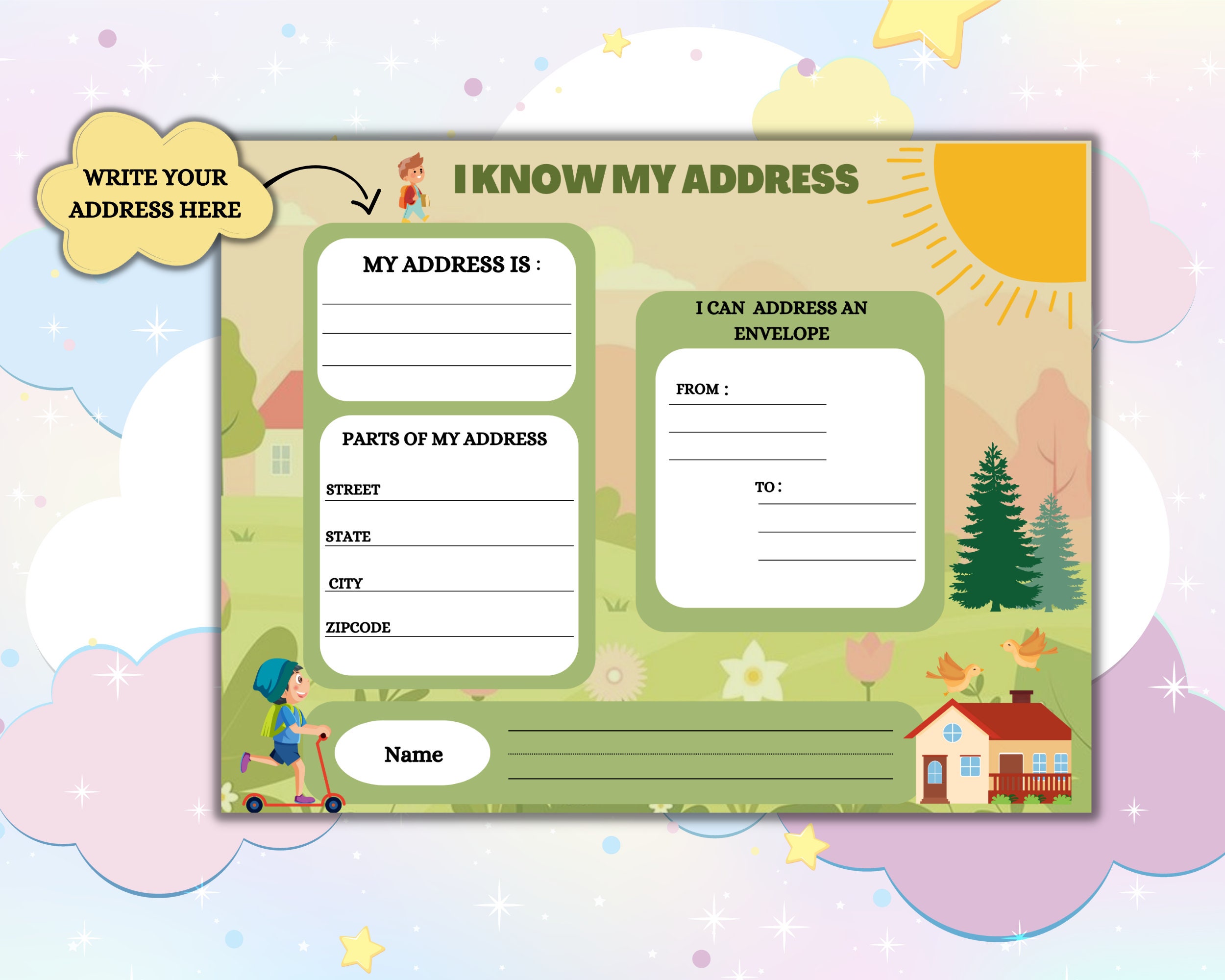 Preschool Curriculum Printable for Homeschool Printable Preschool ...