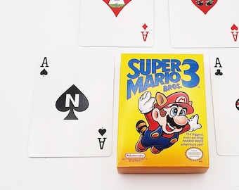 Super Mario 3 inspired Playing Cards