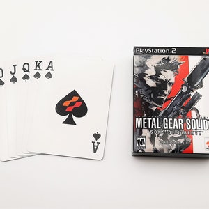 Naipes inspirados en Metal Gear Solid 2: Sons of Liberty
