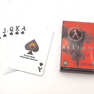 Cartes à jouer inspirées de Half-Life