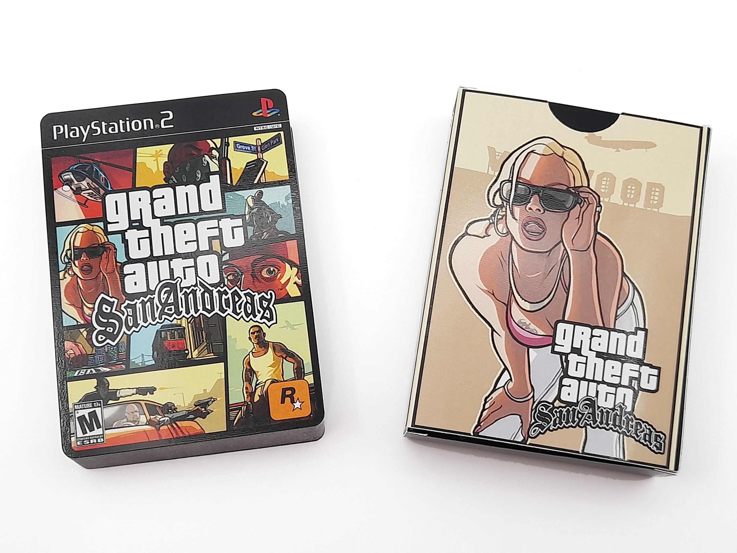 Jogo Gta Grand Theft Auto San Andreas Para Playstaion 2 em Promoção na  Americanas