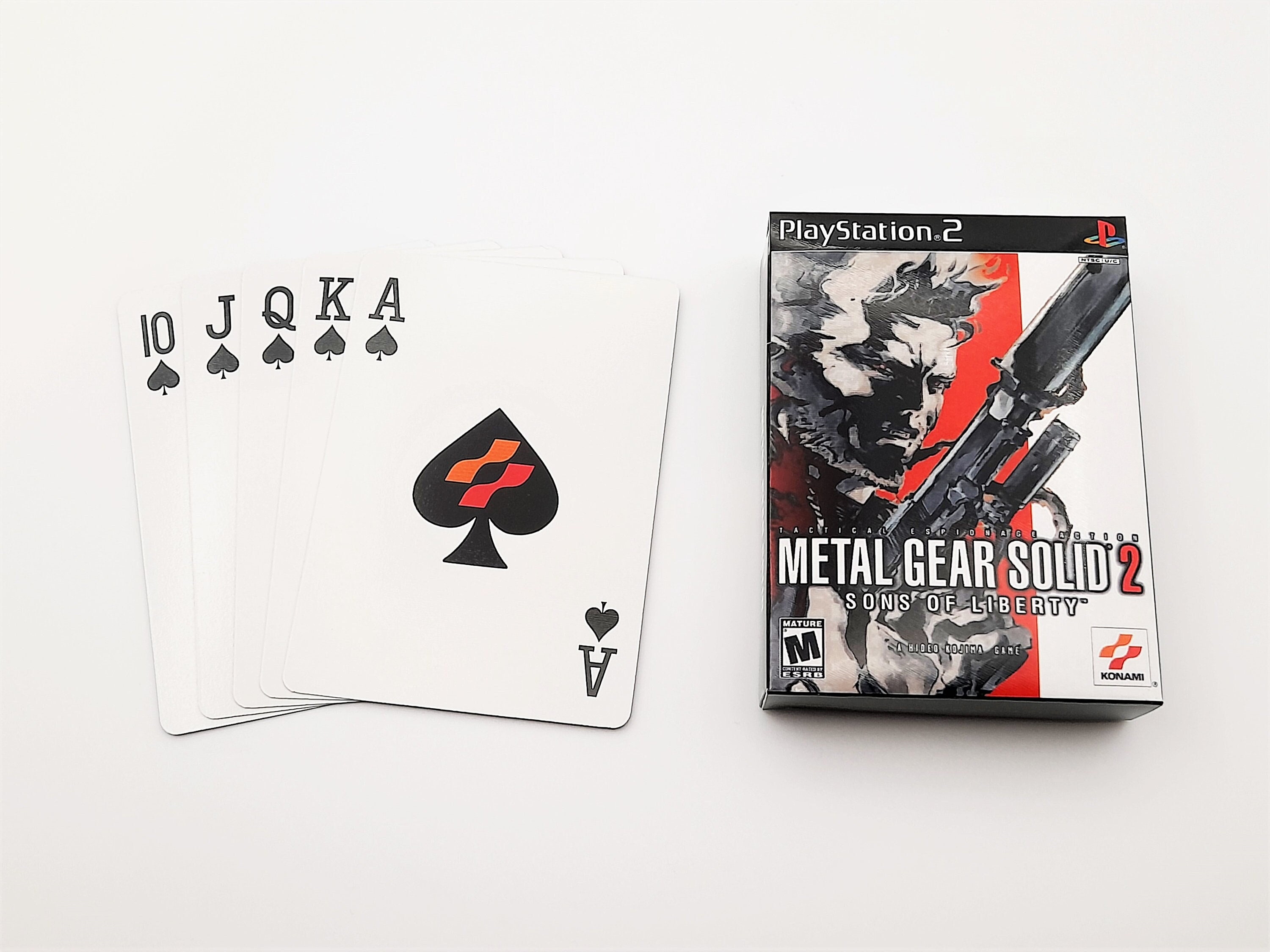 Metal Gear Solid 2 Konami Palace Selection Japan PlayStation 2 with  slipcase