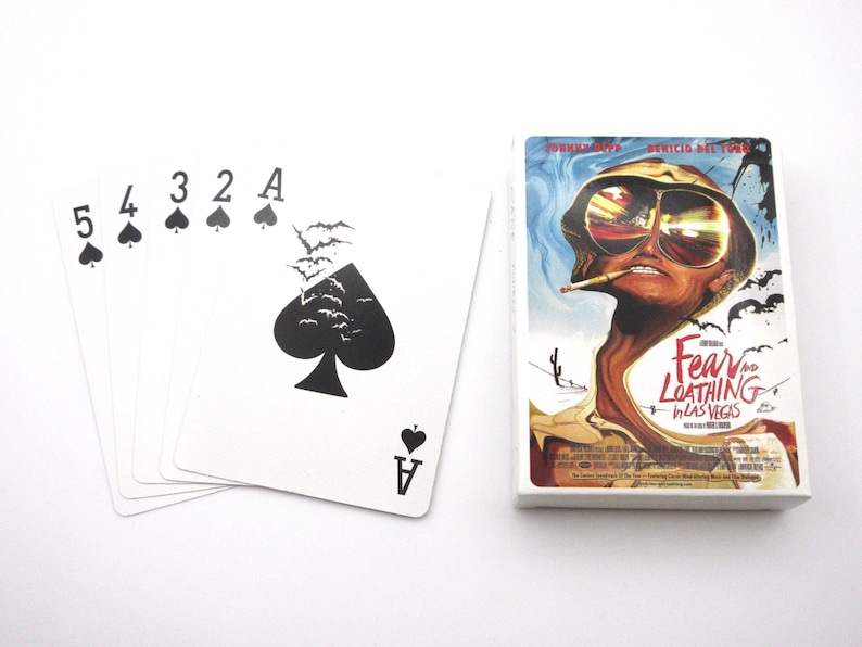 Fear and Loathing in Las Vegas inspired Playing Cards image 1