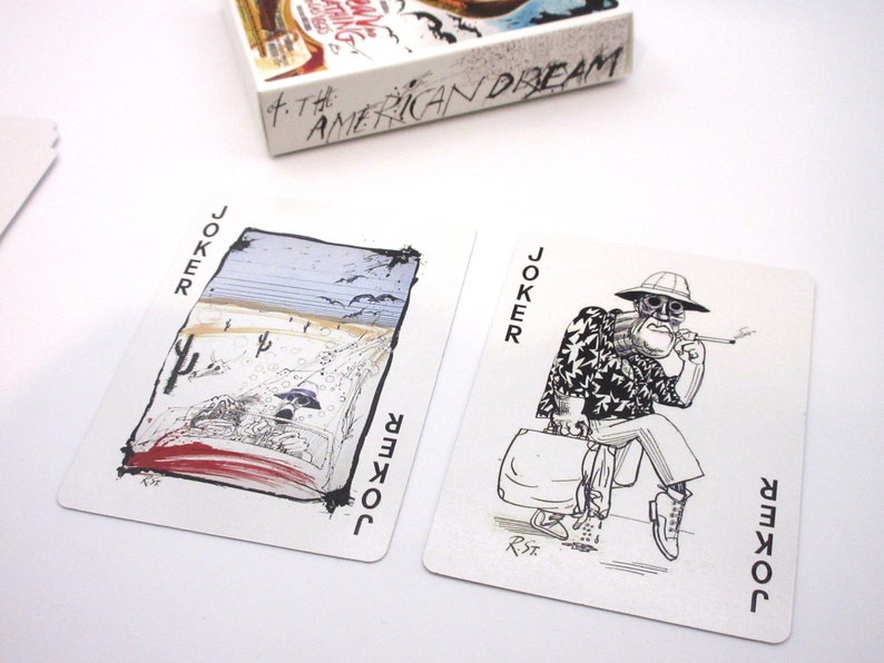 Fear and Loathing in Las Vegas inspired Playing Cards image 3