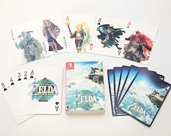 Zelda - Tears of the Kingdom inspired Playing Cards