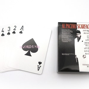 Cartas de Baralho inspiradas em Scarface