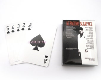 Scarface inspired Playing Cards