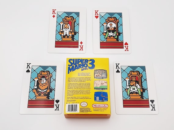 Nintendo スーパーマリオブラザーズ3トランプ スーパーマリオ3にインスパイアされたトランプ - Etsy 日本