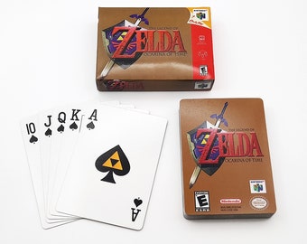 Zelda - Ocarina of Time inspired Playing Cards