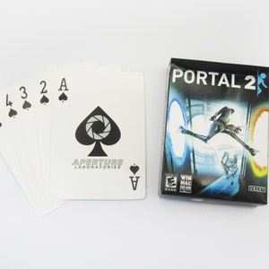 Portal 2 inspired Playing Cards