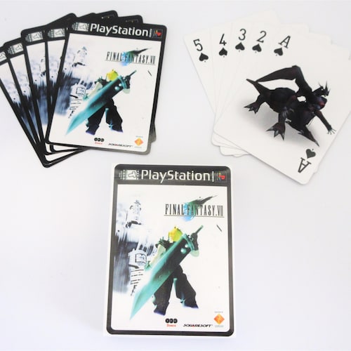 FINAL FANTASY VII カード 4枚セット Final Fantasy VII Inspired Playing Cards - Etsy
