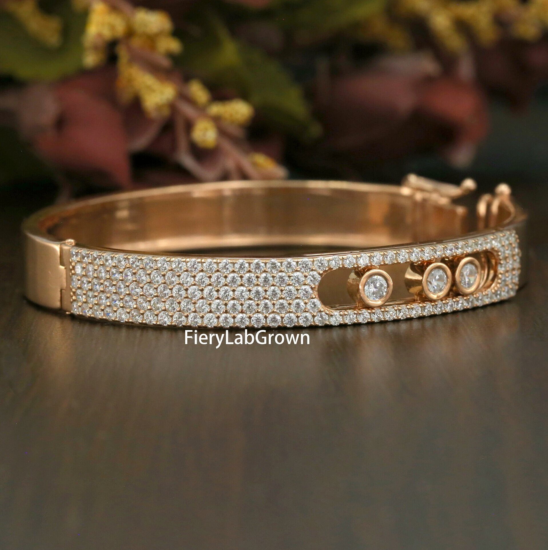 MOVE 10TH PAVED DIAMOND BRACELET