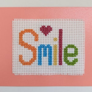 Cousu main, Carte de voeux avec couverture pour toutes les occasions, Design non répétitif, Une pièce seulement
