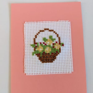 Cousu à la main, Carte de voeux pour toutes les occasions, Design non répétitif, Une pièce seulement