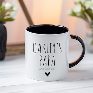 Grandpa Mug, Pa Gift Ideas, Papaw Gift, Papa Coffee Mug, Coffee Mug, Personalized Coffee Mug, Personalized Name, Gift for Grandpa, Pa Mug