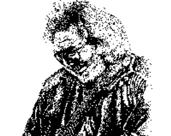Jerry Garcia PIY (Print It Yourself) Digital Downloadable File-All Common Sizes Included