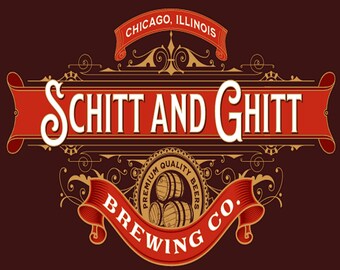 The "Schitt & Ghitt" PIY (Print It Yourself) Digital Downloadable File-All Common Sizes Included