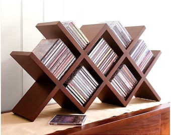 Transform Your Space with Style: Unlock the Ultimate DIY CD/DVD Rack – Elevate Your Collection Today! - Plans & Guide Only