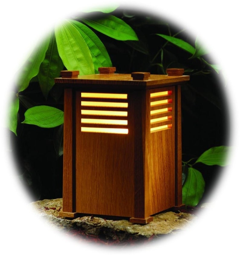 Illuminate Your Nights DIY Wooden Lantern Plan Craft Your Own Outdoor Elegance Today Etsy