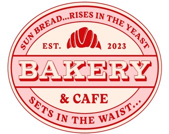 The "Sun Bread Bakery" PIY (Print It Yourself) Digital Downloadable File-All Common Sizes Included
