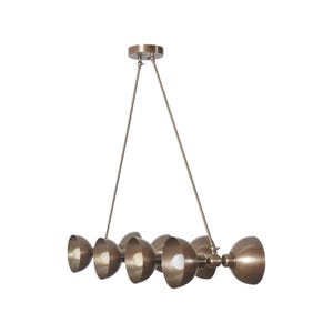 Mid Century Modern Brass Sputnik Chandelier - Stilnovo Style