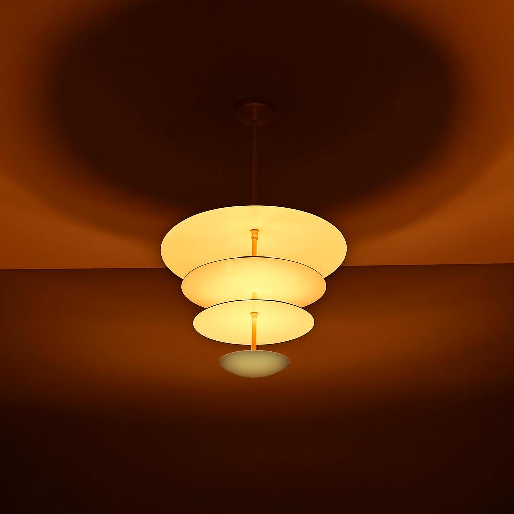 イタリア製ミッドセンチュリー1950年代の真鍮製スプートニク