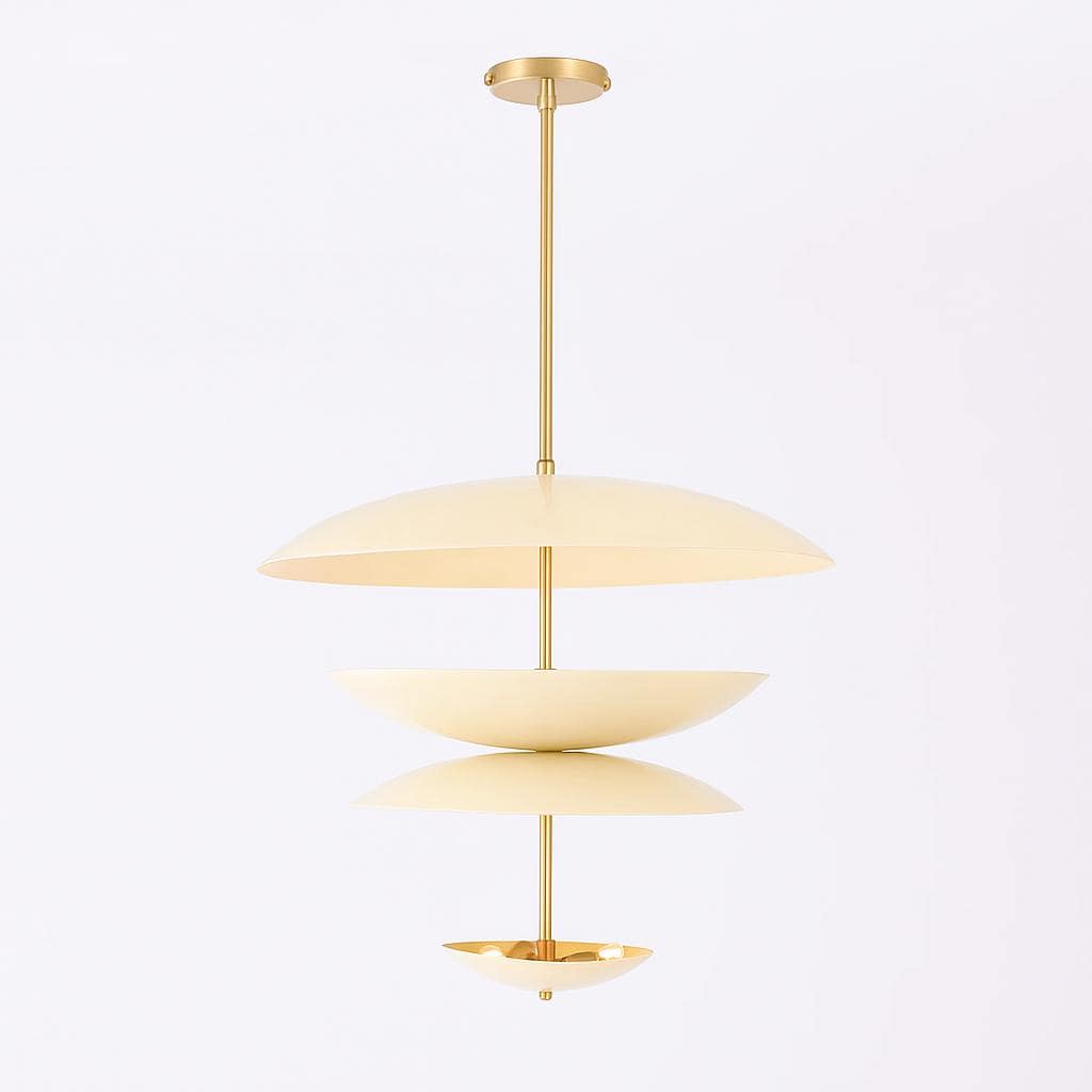 イタリア製ミッドセンチュリー1950年代の真鍮製スプートニク